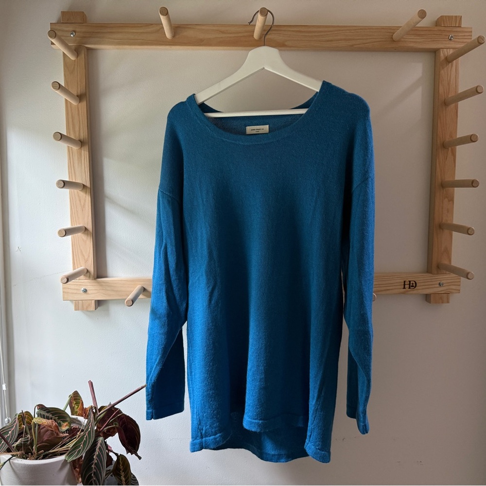 James Street Co. blue sweater xsmall